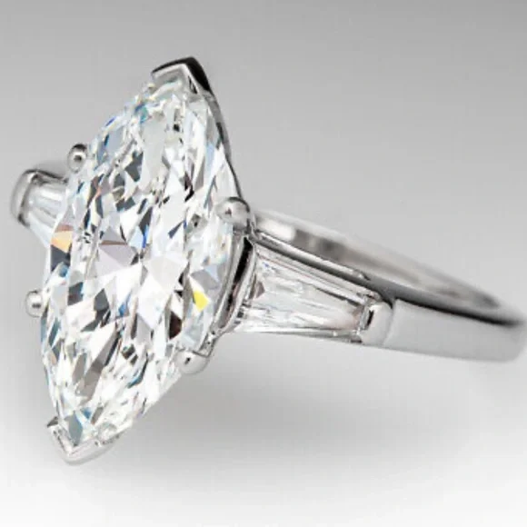 NWT GORGEOUS 925 sterling silver diamond 💍 ring - Picture 3 of 7